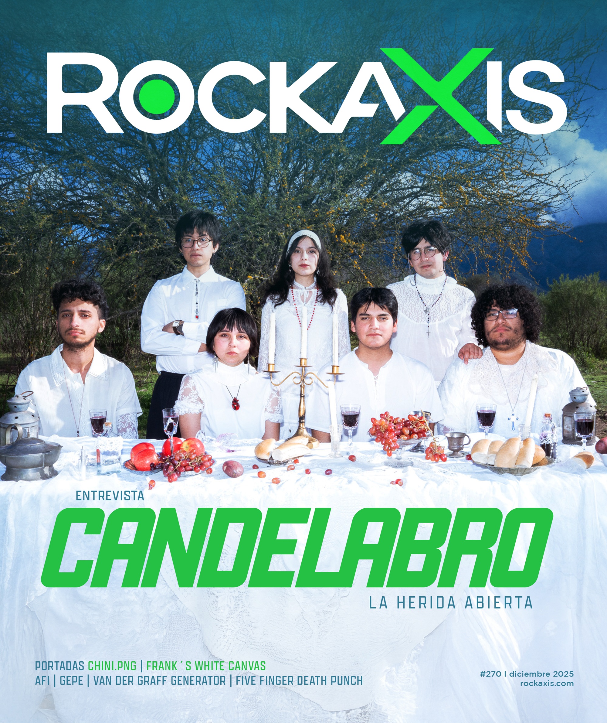 Revista #Rockaxis270: FWC, Chini.png, Candelabro y más
